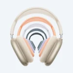 AirPods Max phiên bản USB-C với nhiều tùy chọn màu sắc khác nhau, thể hiện thiết kế cao cấp và đa dạng