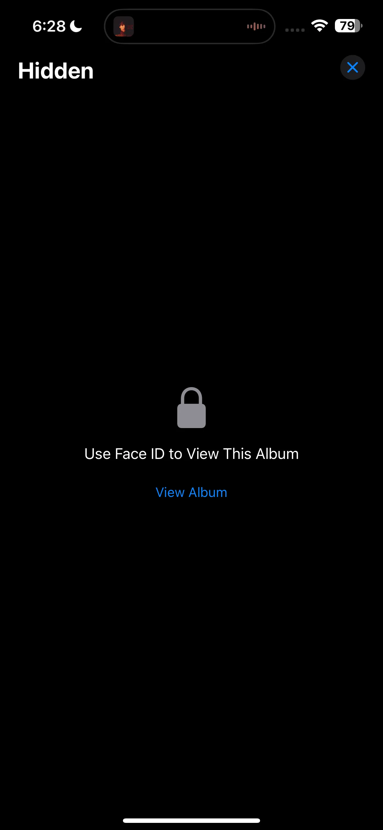 Album &quot;Bị Ẩn&quot; yêu cầu Face ID để truy cập trên iPhone
