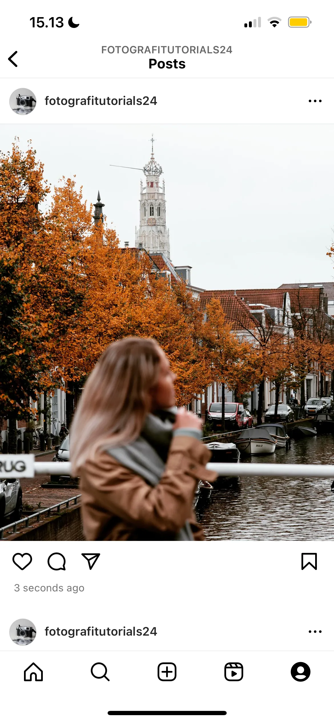 Ảnh đăng trên Instagram với bộ lọc Ludwig