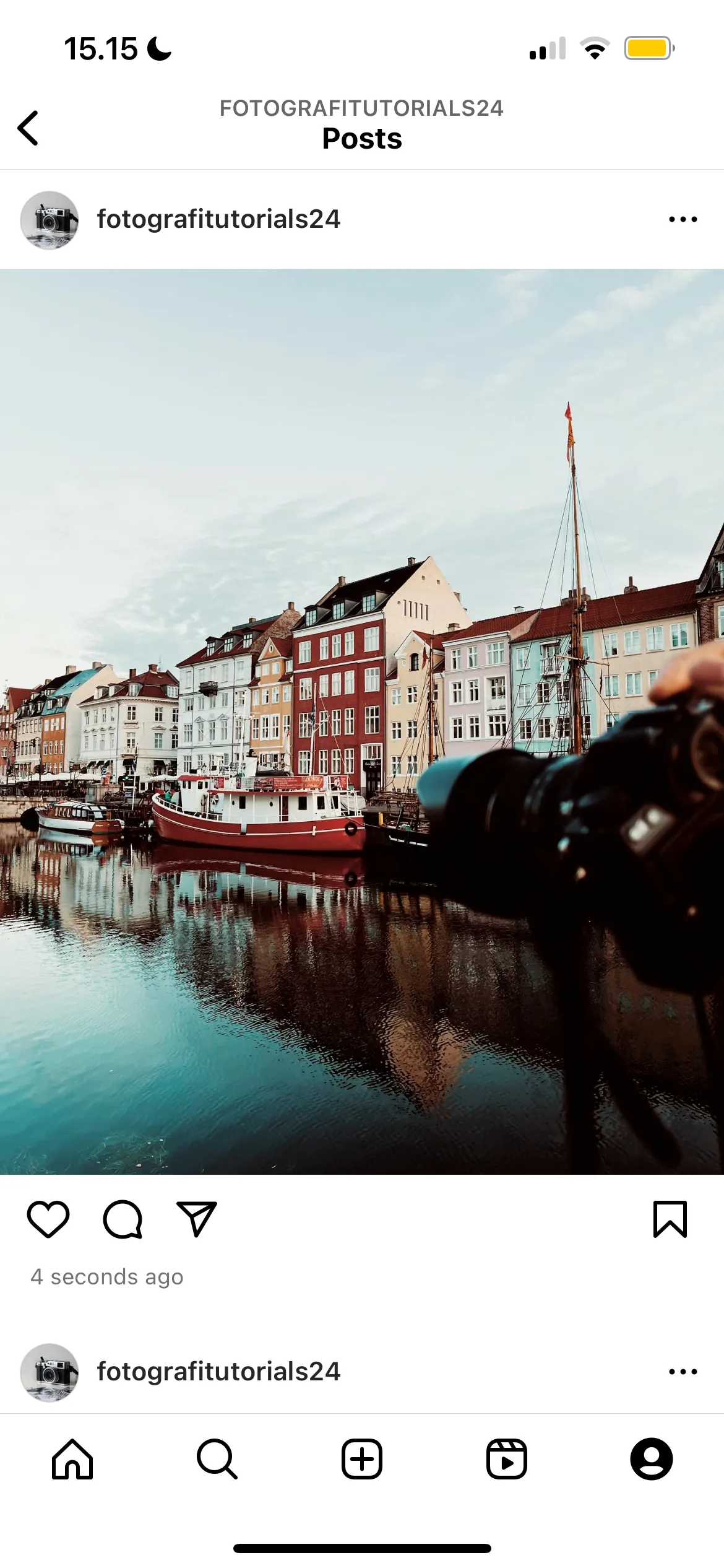 Ảnh sử dụng bộ lọc Oslo trên Instagram