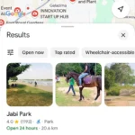 Bản đồ Google hiển thị các điểm du lịch tại Hà Nội