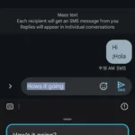 Bàn phím Samsung sử dụng Galaxy AI để sửa lỗi ngữ pháp trong tin nhắn