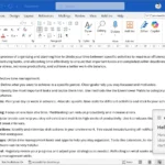 Bảng điều khiển Copilot nổi trong Microsoft Word