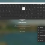 Bật Bàn phím ảo từ cài đặt Trợ năng trên màn hình đăng nhập Windows 11 để nhập mật khẩu