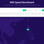 Biểu đồ kiểm tra tốc độ phân giải DNS với Cloudflare DNS