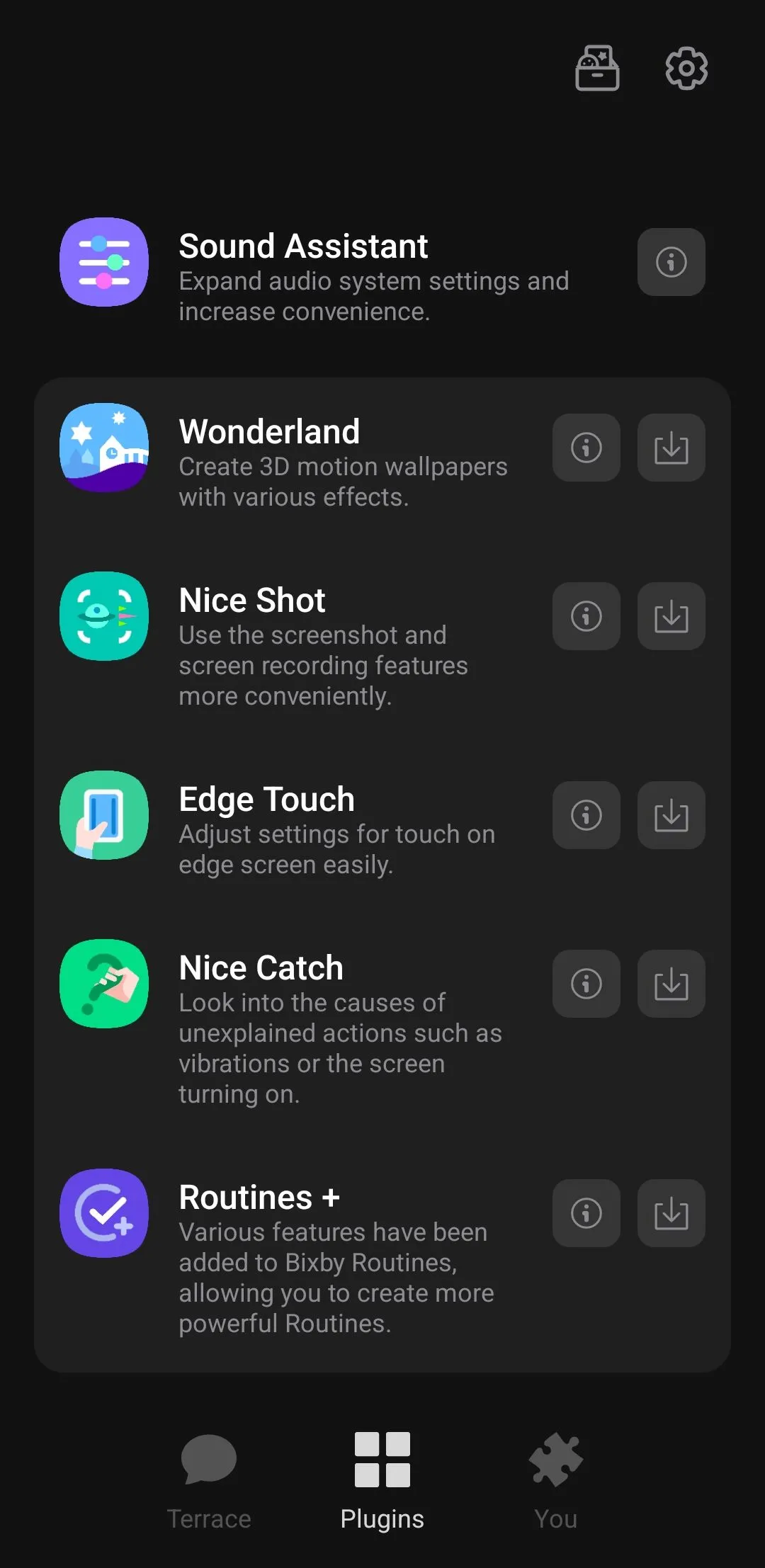 Biểu tượng ứng dụng Good Lock trên điện thoại Samsung