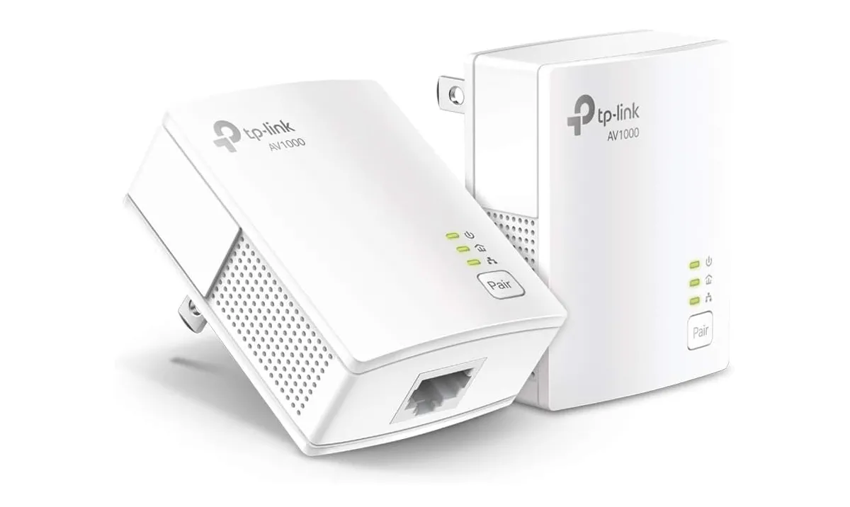 Bộ đôi Powerline Adapter TP-Link AV1000 màu trắng