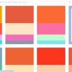 Các bảng màu được tạo tự động trong Khroma, thể hiện tầm quan trọng của màu sắc trong nhận diện thương hiệu