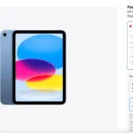 Các lựa chọn bảo vệ AppleCare+ cho iPad trên website Apple, bao gồm gói trả trước và đăng ký hàng tháng