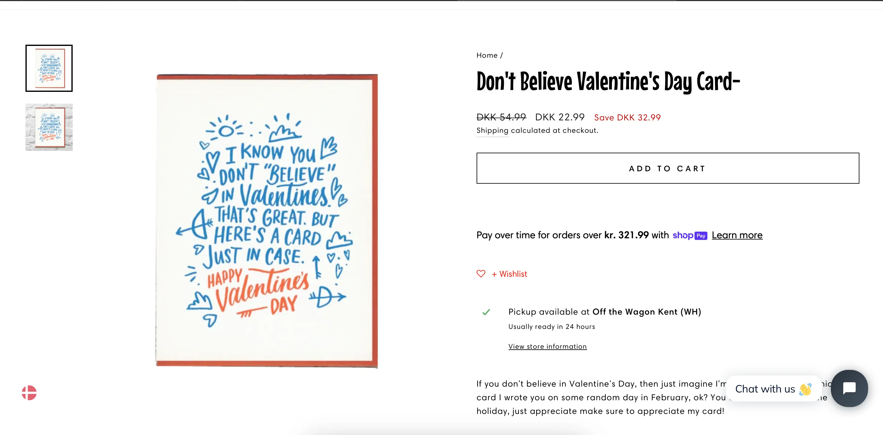 Các sản phẩm quà tặng Valentine hài hước tại Off the Wagon