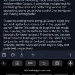 Cách truy cập chế độ chỉnh sửa văn bản trong Gboard trên Android.