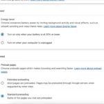 Cài đặt chế độ tiết kiệm năng lượng trên trình duyệt Google Chrome