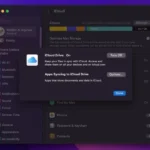 Cài đặt đồng bộ iCloud trên máy Mac, minh họa cách thức hoạt động của tính năng đồng bộ hóa dữ liệu
