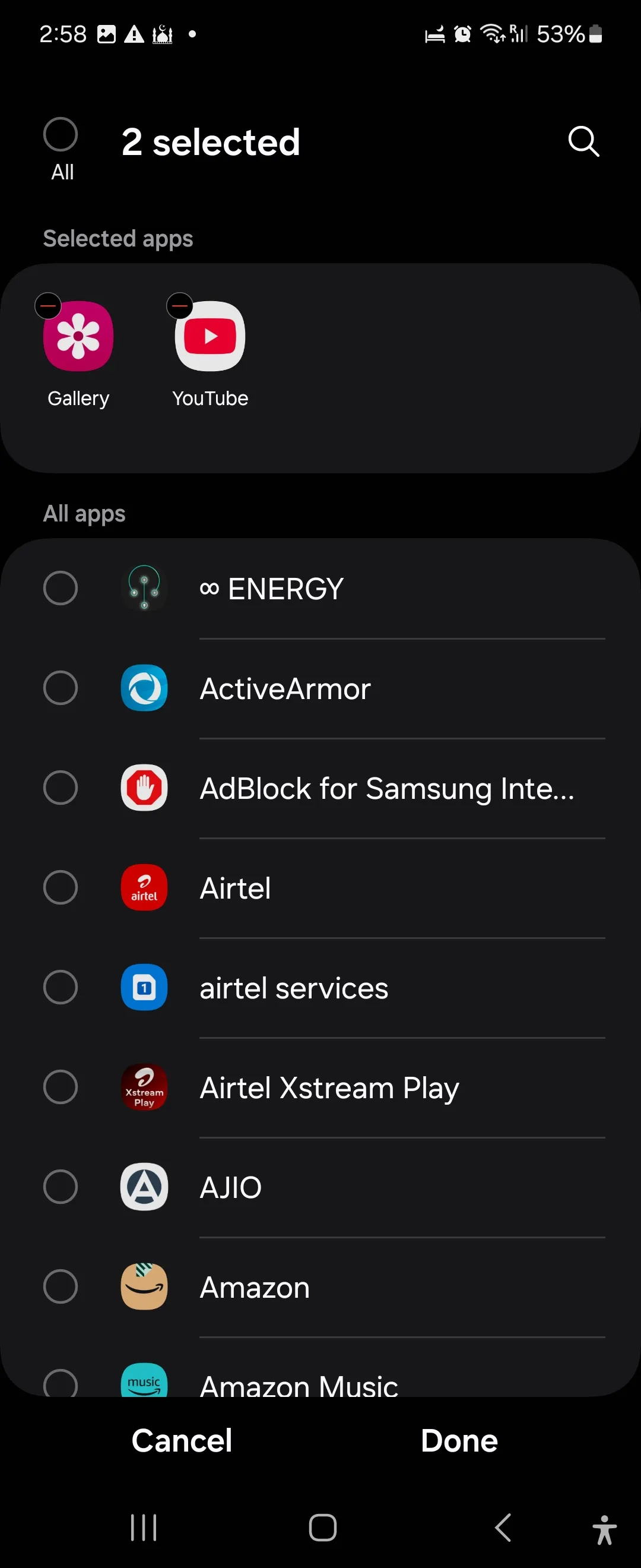 Cài đặt Quy trình tự động xoay màn hình trong Chế độ và Quy trình Samsung