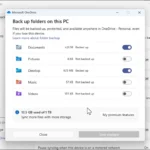 Cài đặt sao lưu thư mục của Microsoft OneDrive trên Windows