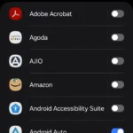 Cài đặt thông báo ứng dụng trên Android hiển thị tùy chọn tắt/bật thông báo