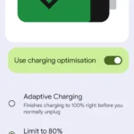 Cài đặt tối ưu sạc pin và giới hạn 80% trên Google Pixel