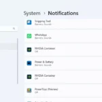 Cài đặt tùy chỉnh thông báo cho ứng dụng cụ thể trên Windows 11