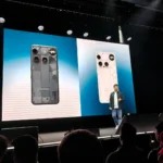 Carl Pei, CEO Nothing, giới thiệu Nothing Phone (3) tại sự kiện ra mắt.
