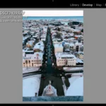 Chỉnh sửa cấu hình ống kính và hiệu chỉnh màu sắc trong Adobe Lightroom trên máy tính