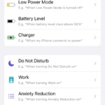 Chọn điều kiện kích hoạt trong ứng dụng Phím tắt trên iPhone