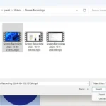 Cửa sổ Chèn Video trong PowerPoint cho phép chọn video từ máy tính và tùy chọn nhúng hoặc liên kết.
