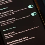 Danh sách các tính năng bảo vệ chống trộm Android trong phần cài đặt điện thoại