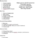 Danh sách công việc (to-do list) cũ quá dài với vô số hạng mục chưa hoàn thành gây áp lực