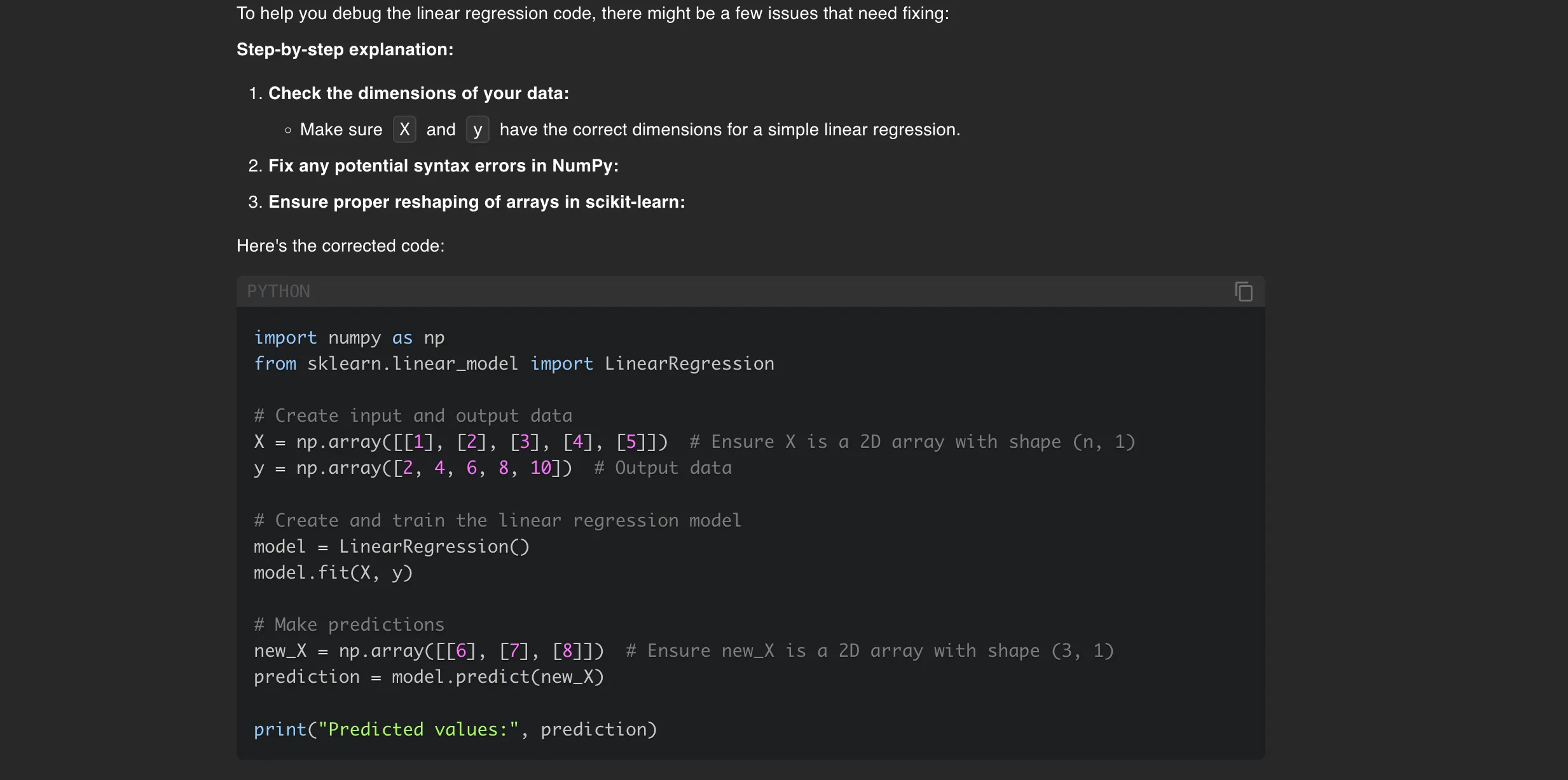 DeepSeek-R1 sửa lỗi và đề xuất giải pháp cho đoạn mã Python