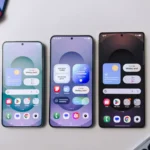 Điện thoại Samsung Galaxy S25 series hiển thị màn hình, minh họa xu hướng tối ưu phần mềm smartphone.