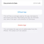 Dung lượng lưu trữ của ứng dụng Clash of Clans hiển thị trong phần Cài đặt Bộ nhớ iPhone.