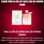 Email lừa đảo giả mạo chương trình tặng quà miễn phí, yêu cầu click vào liên kết độc hại để thu thập thông tin cá nhân.
