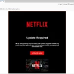 Email lừa đảo giả mạo Netflix yêu cầu cập nhật phương thức thanh toán để tránh gián đoạn dịch vụ.
