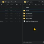 File Pilot với chế độ xem hai khung trên Windows 11