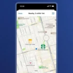 Giao diện bản đồ của 1Password hiển thị các mục dữ liệu được gán theo vị trí cụ thể, tối ưu khả năng truy cập nhanh chóng.