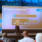 Giao diện Browser Operator của Opera Neon được trình bày tại sự kiện Browser Days 2025