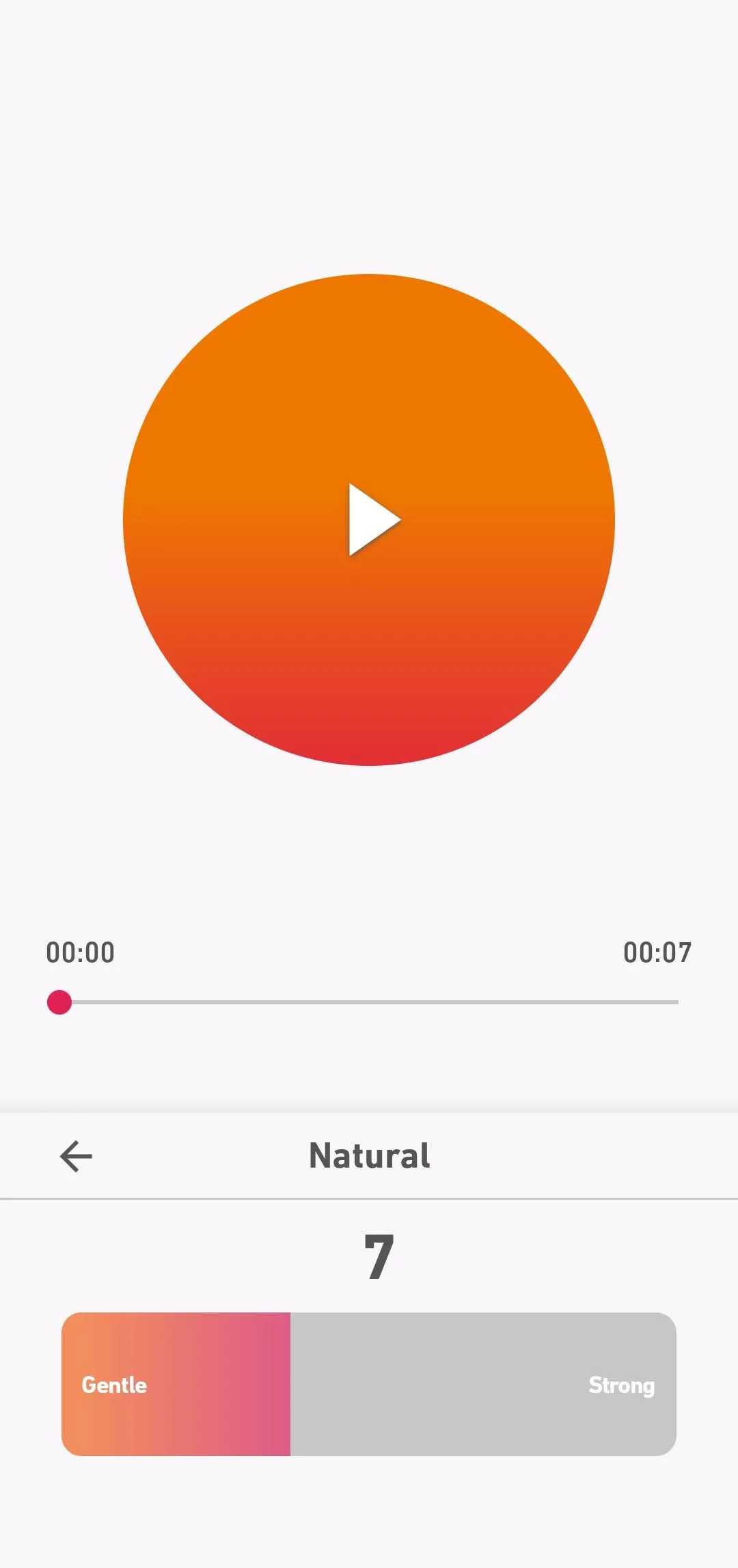 Giao diện cài đặt phong cách EQ trong Dolby On với các tùy chọn như Natural, Amped, Lyric, Deep và Thump, cho phép người dùng tùy chỉnh chất lượng âm thanh theo nhiều mục đích khác nhau.