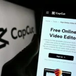 Giao diện CapCut đơn giản trên điện thoại di động giúp người dùng chỉnh sửa video dễ dàng