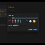 Giao diện đổi tên danh sách mặc định thành Inbox hoặc Capture trong ứng dụng Reminders trên macOS