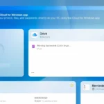 Giao diện iCloud trên trình duyệt máy tính, minh họa việc quản lý dung lượng lưu trữ đám mây
