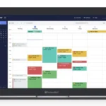 Giao diện lịch Proton Calendar trên máy tính với các mục sự kiện và lịch trình