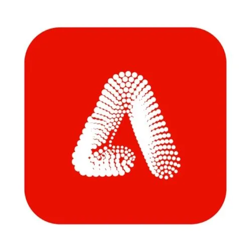 Giao diện logo Adobe Firefly với hình ảnh AI tạo sinh trừu tượng