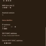 Giao diện mục Giới thiệu điện thoại trên Pixel 8 Pro, nơi tìm thấy Số bản dựng để bật Tùy chọn nhà phát triển Android