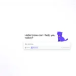 Giao diện người dùng của chatbot Lumo AI với cửa sổ trò chuyện và tùy chọn cài đặt, minh họa thiết kế thân thiện và tập trung vào quyền riêng tư.