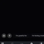 Giao diện nhập liệu trống của ứng dụng Reflection.app, sẵn sàng cho người dùng bắt đầu ghi nhật ký