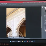 Giao diện Photoshop 2025 trên hệ điều hành Windows 11 hiển thị các công cụ chỉnh sửa ảnh