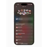 Giao diện quản lý danh sách khách mời trong ứng dụng Apple Invites