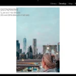 Giao diện sử dụng công cụ Calibration trong Adobe Lightroom để tinh chỉnh màu sắc ảnh