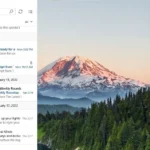 Giao diện thư mục rác trong ứng dụng Mail Windows cũ, chuẩn bị bị thay thế bởi Outlook