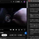 Giao diện tiện ích TLDR Chrome tóm tắt video YouTube về hệ thống định vị xe hơi tự chế